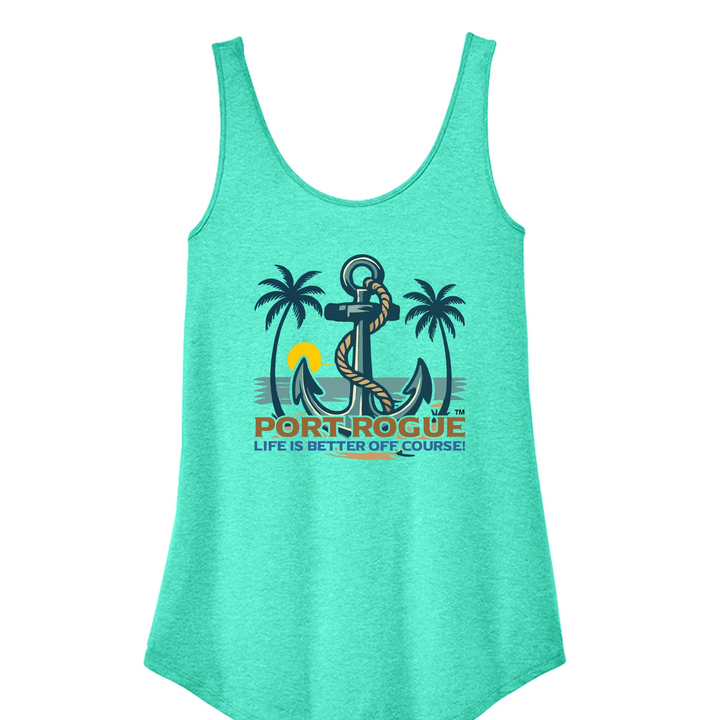 Aqua Heather - DT151 - FRONT